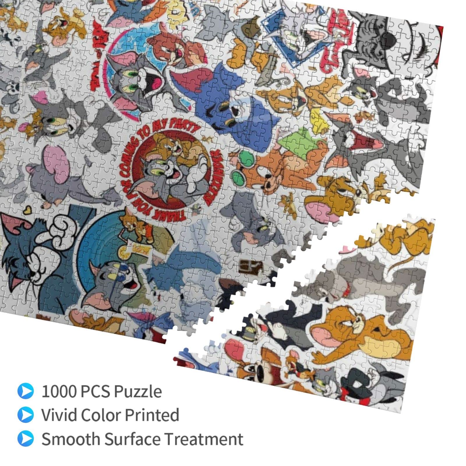 Amazon.co.jp: トムとジェリー アニメ ジグソーパズル 1000 ピース